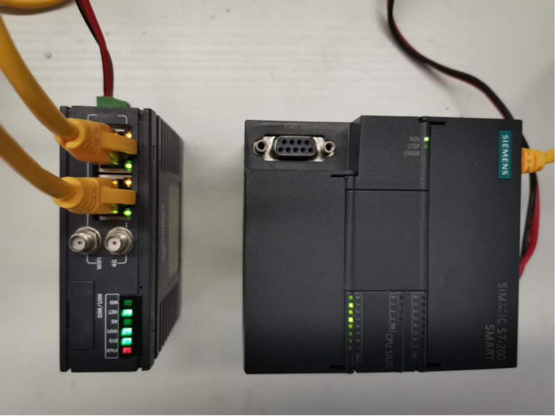 Ebpay智通网关连接plc示意图